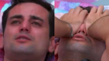 Matteus vai às lágrimas após término - Reprodução/TV Globo