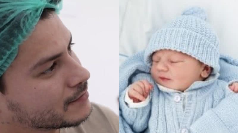 Nasce Gabriel, filho de Arthur Aguiar e Jheny Santucci - Reprodução/Instagram
