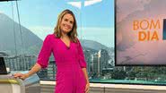 Silvana apresenta o 'Bom Dia, Rio' ao lado de Flávio Fachel. - TV Globo