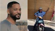 Will Smith se impressiona com brasileiro transportando guarda-roupa em moto - Instagram