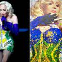 Look de Madonna em Copacabana é inspirado em arte do brasileiro Rafael Arena - Victor Chapetta/AgNews/Instagram