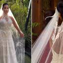 Mariana Pavani se casou com o primeiro vestido de noiva impresso em 3D do mundo - Instagram/@mppavani