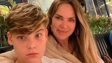 Letícia Birkheuer e o filho, João Guilherme - Reprodução/Instagram