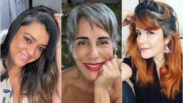 Preta Gil, Gloria Pires e Samara Filippo assumiram os fios grisalhos, mas o que causa cabelos brancos? - Instagram