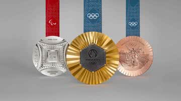 Medalhas das Olímpiadas 2024 são divulgadas - Divulgação/Comitê Organizador dos Jogos de Paris 2024