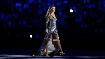 Gisele Bündchen foi um dos destaques da cerimônia de abertura das Olimpíadas do Rio - Jamie Squire/Getty Images