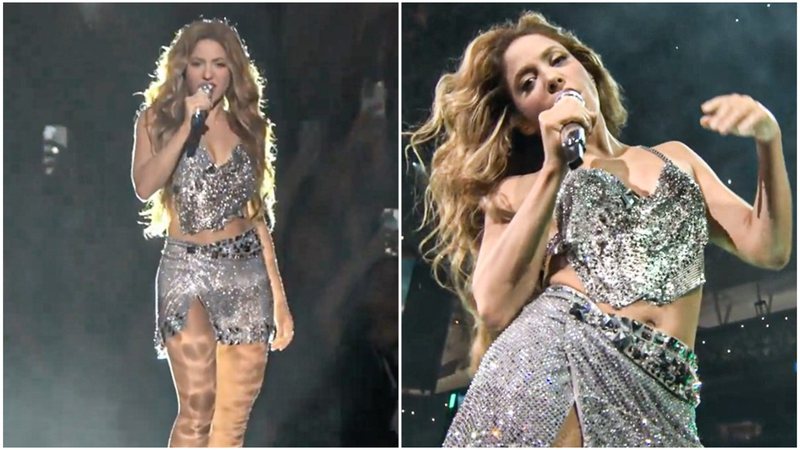 Shakira faz show inédito na final da Copa América - Reprodução/Globo