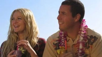 Drew Barrymore e Adam Sandler no filme 'Como Se Fosse a Primeira Vez'; saiba como é o final alternativo - Reprodução