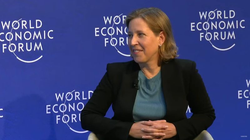 Conheça a trajetória de Susan Wojcicki no mundo da tecnologia - Reprodução│World Economic Forum