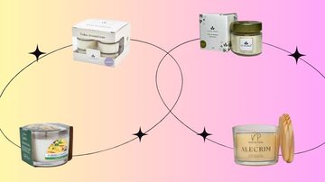 As velas aromáticas são capazes de personalizar e enriquecer o ambiente, promovendo momentos de relaxamento, conforto e bem-estar - Reprodução/MercadoLivre