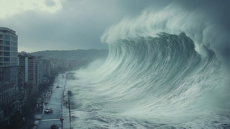 Um alerta de tsunami no Japão foi emitido esta semana - Freepik/IA