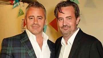 Matt LeBlanc e Matthew Perry dividiram o palco por 10 anos em ‘Friends’ - Reprodução/Instagram