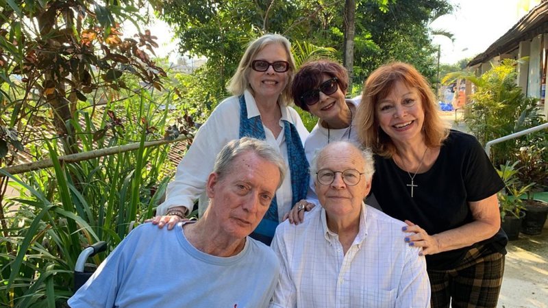 Retiro dos Artistas recebe era Vianna, Alcione Mazzeo, Jaime Leivovitch, Leonardo Thiré (Kiko) e Monique Lafond - Instagram/@retirodosartistas.org.br