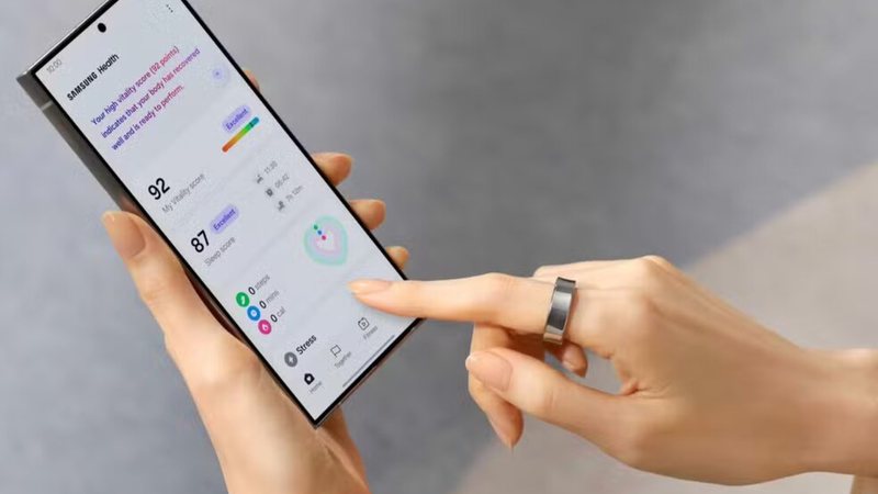 Já conhecia? Galaxy Ring, novo acessório da Samsung, chega ao Brasil - Divulgação │Samsung