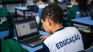 Atividades digitais estão inseridas na grade curricular da rede municipal de ensino de São Caetano do Sul com moderação - Foto: Divulgação/Prefeitura de São Caetano do Sul