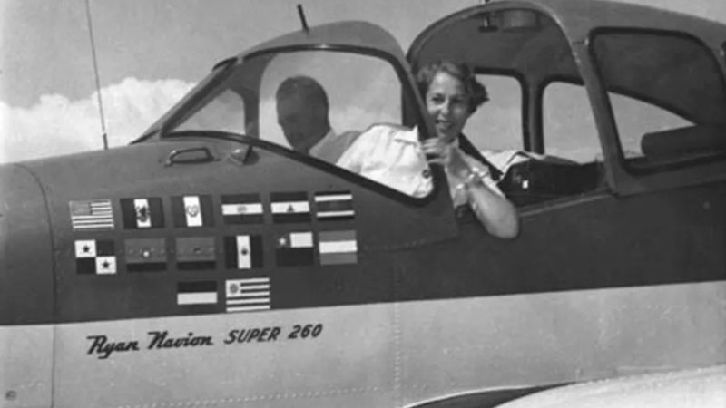 Anésia Pinheiro Machado - Conheça mulheres pioneiras na aviação - Imagem │Arquivo público