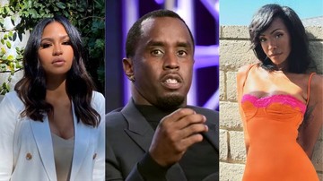 Cassie Ventura, P. Diddy e Dawn Richard - Imagem │Redes sociais