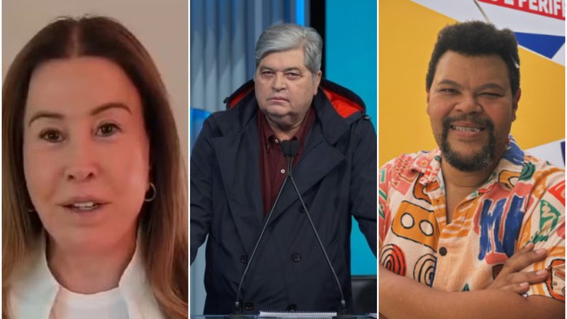 Zilu, Datena e Babu estão entre os famosos que não se elegeram nas eleições 2024 - Reprodução/Instagram/Globo