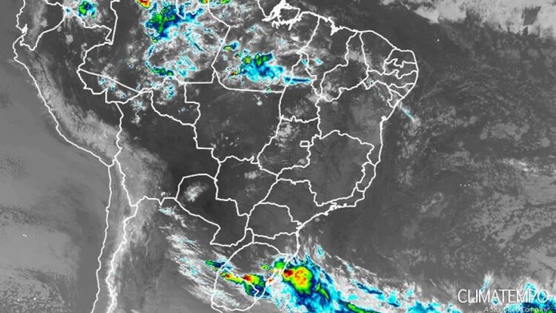 De 40 a 14 graus: saiba mais sobre a frente fria que vem por aí - Reprodução/Climatempo