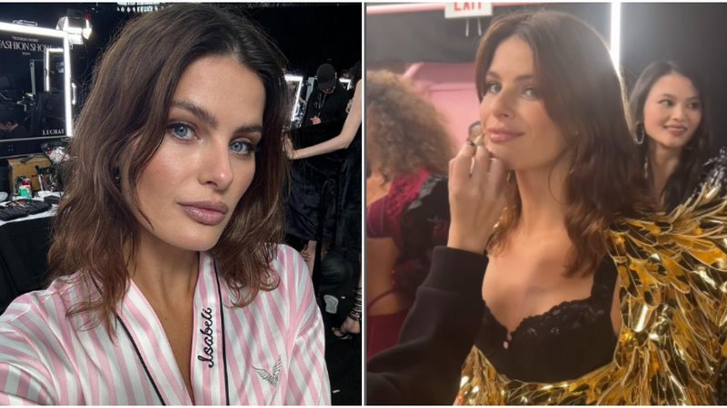 Isabeli Fontana voltou a desfilar para a Victoria's Secret depois de dez anos - Instagram/@isabelifontana