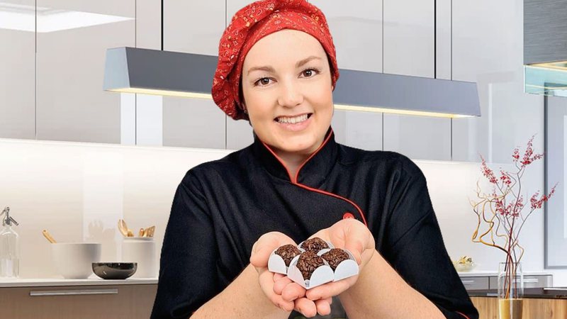 O segredo está em "temperar o doce": "chocolates mais em conta geralmente tem uma grande quantidade de açúcar que influencia na qualidade e sabor do doce", ensina a chef Graziella Maciel - Divulgação