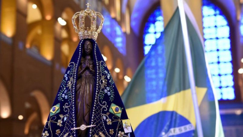 O Dia de Nossa Senhora Aparecida é celebrado em 12 de outubro - Reprodução