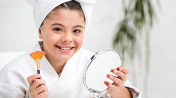 Skincare infantil é uma febre das redes sociais entre crianças e adolescentes - Freepik