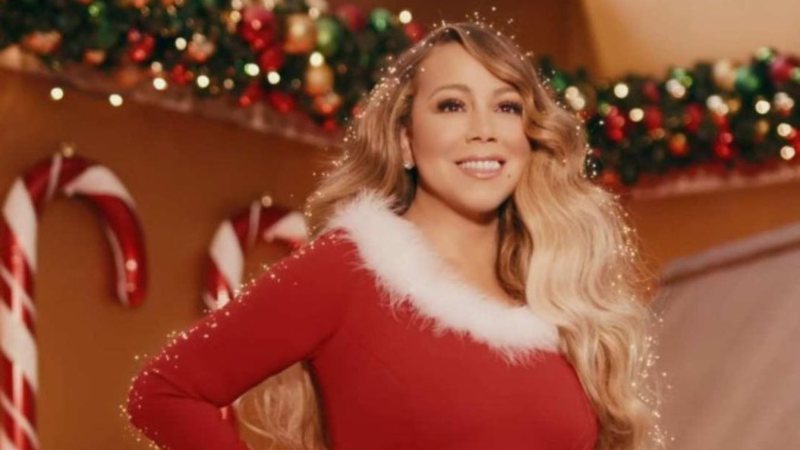 Mariah Carey é destaque nas tradições natalinas - Reprodução/YouTube