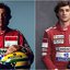 Gabriel Leone caracterizado como Ayrton Senna na série biográfica da Netflix, que estreia em 29 de novembro.