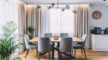 Sala de jantar é o cartão de visita da casa (Imagem: Shutterstock)