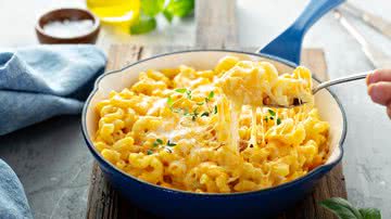 Mac and cheese é uma receita típica dos Estados Unidos. - Shutterstock