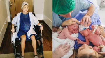 Isabella Sherer deu à luz a um casal de gêmeos, Mel e Bento - Instagram/@isacherer