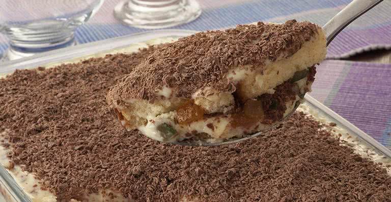 Receita de Pavê cassata - André Fortes