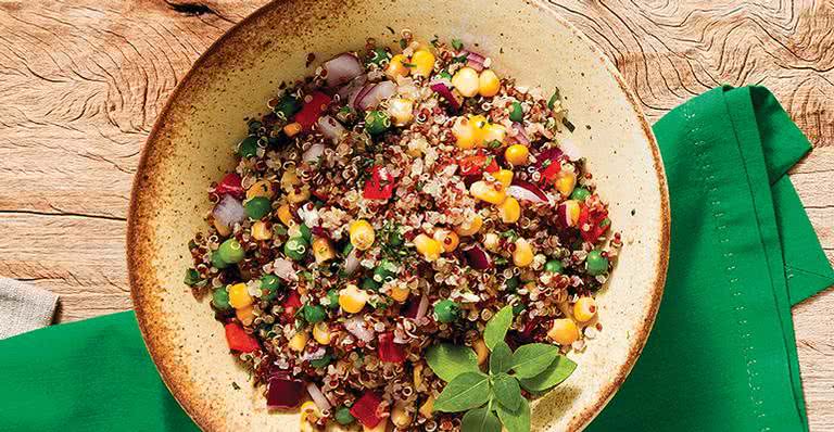 Especial detox: Salada de quinoa - Marcelo Resende