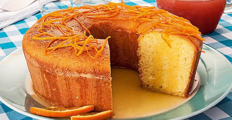 Receita de Bolo de laranja sem glúten - André Fortes