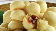 Receita de Pão de queijo recheado com goiabada - Mauro Holanda