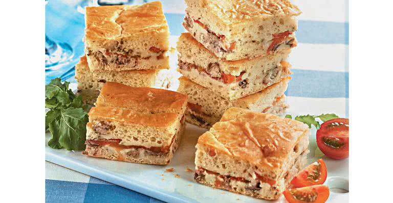 Receita de Torta expressa de sardinha - Ormuzd Alves