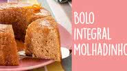 Receita de Bolo integral molhadinho - André Fortes