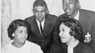 Linda Brown (à esquerda) questionou a segregação na educação nos 1950 - Biblioteca do Congresso Americano