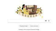 Chiquinha Gonzaga foi lembrada pela página de buscas - Reprodução/Google