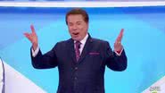 O apresentador e ex-camelô Silvio Santos no SBT. - Reprodução/ SBT