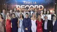 Elenco da Record reunido para a troca de presentes - Reprodução/Instagram