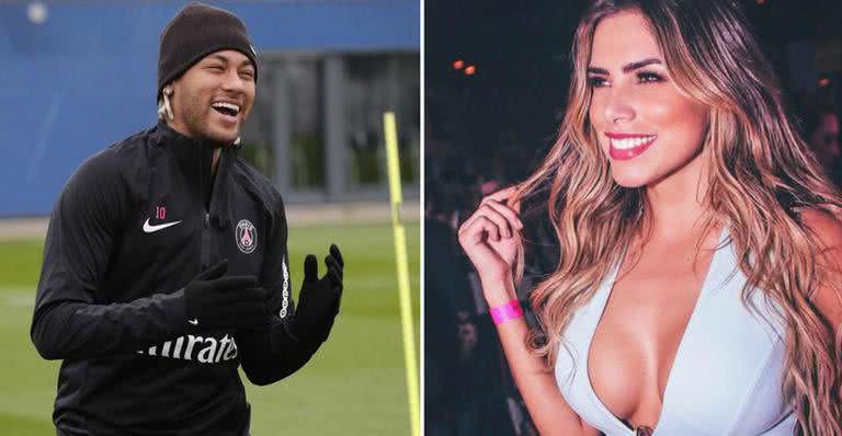 Neymar e Erika passaram o ano novo juntos - Reprodução/Instagram