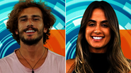 Alan Possamai e Carolina Peixinho, novo participantes do BBB 19. - Reprodução/ TV Globo