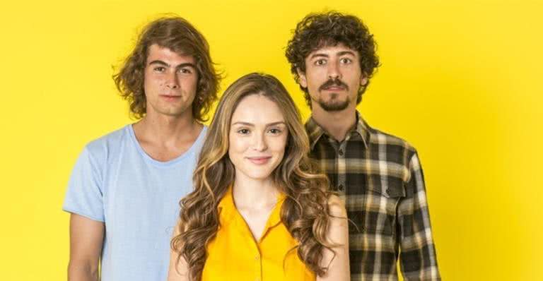 Rafa Vitti, Isabelle Drummond e Jesuíta Barbosa são os protagonistas da nova trama das 7 - Divulgação/TV Globo
