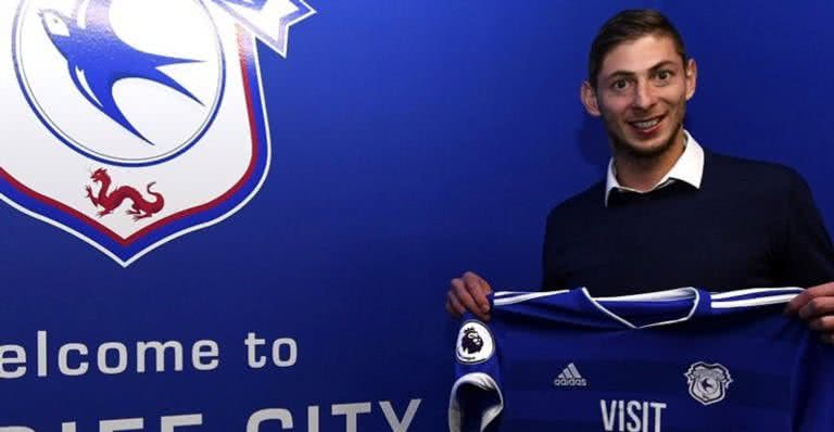 Emiliano Sala jogava no clube Cardiff City - Reprodução/Instagram