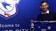 Emiliano Sala jogava no clube Cardiff City - Reprodução/Instagram