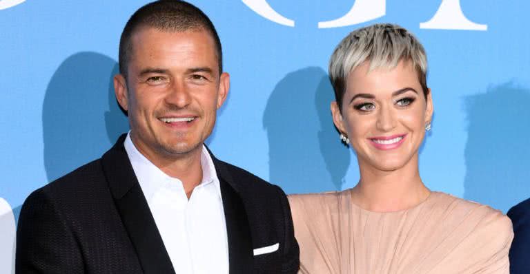 Orlando Bloom ao lado de Katy Perry - Getty Images