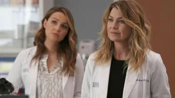 Ellen Pompeo vive Meredith Grey em 'Grey's Anatomy'. - Reprodução