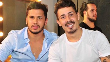 Carlinhos Maia e o noivo, Lucas Guimarães. - Reprodução/ Instagram
